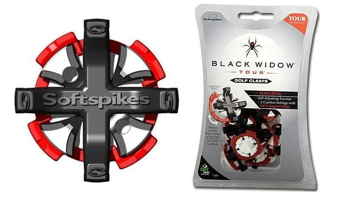 Black Widow Tour Golf Shoe Cleats With 6mm Metal Thread 1 Black Widow Tour Golf Shoe Cleats With 6mm Metal Thread