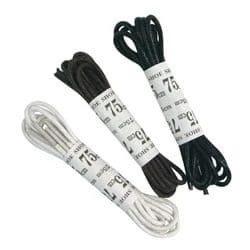 Masters Black Wax Golf Shoe Laces 1 Masters Black Wax Golf Shoe Laces