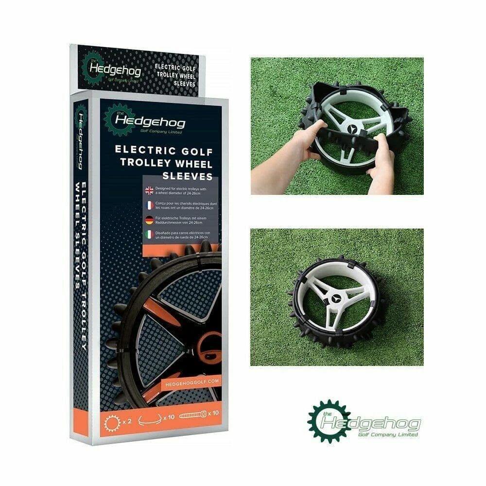 New 2020 Hedgehog Protector Golf Trolley Winter Tyres 1 New 2020 Hedgehog Protector Golf Trolley Winter Tyres