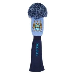 Official Manchester City Pom Pom Fairway Wood Headcover