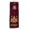 Official West Ham United FC Tri Fold Golf Bag Towel