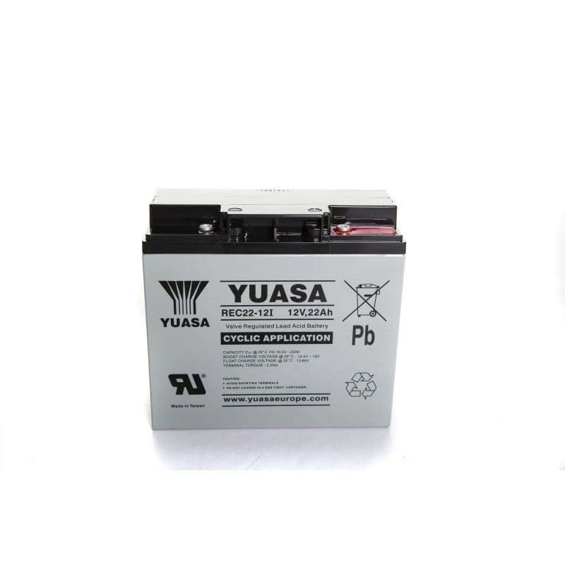 Yuasa 12v 22AH Lead Acid Golf Trolley Battery 1 Yuasa 12v 22AH Lead Acid Golf Trolley Battery